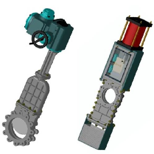 Bonneted Knife Gate Valve